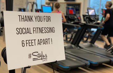 Facilities styles studio fitness facebook post column