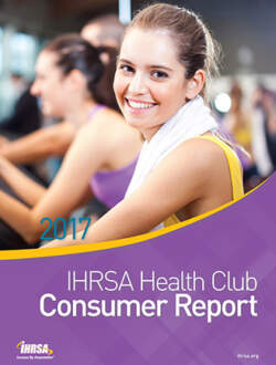 Capa do relatório do consumidor do Health Club Ihrsa 2017