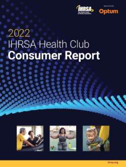 2022 IHRSA Health Club Consumer Report Capa