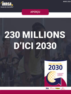 230 milhões em 2030 Previsão da capa francesa