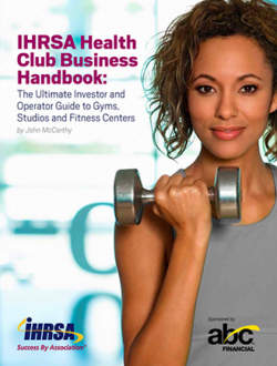 Capa do Manual de Negócios do Health Club Ihrsa