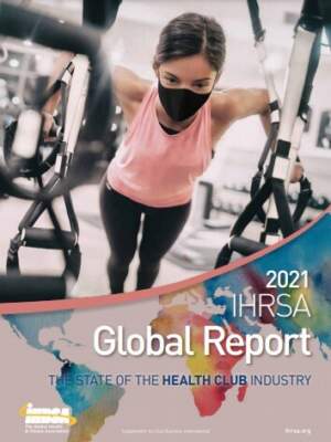 Capa do Relatório Global da IHRSA 2021
