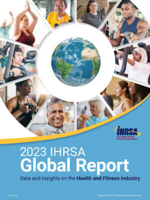 Capa do Relatório Global da IHRSA 2023