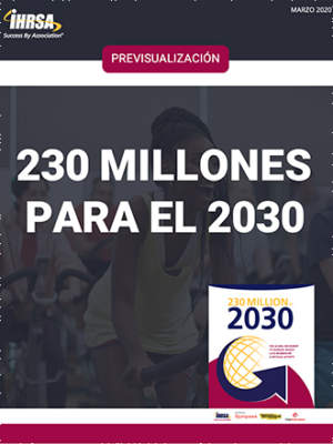 230 milhões em 2030 Pré-visualização da capa espanhola