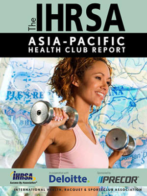 Capa do relatório do Health Club da Ihrsa Ásia-Pacífico