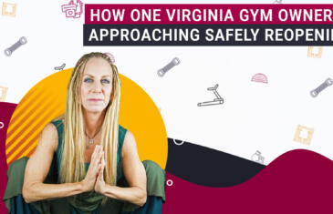 Miniaturas de vídeo Como o proprietário de um ginásio na Virgínia está a abordar a reabertura em segurança